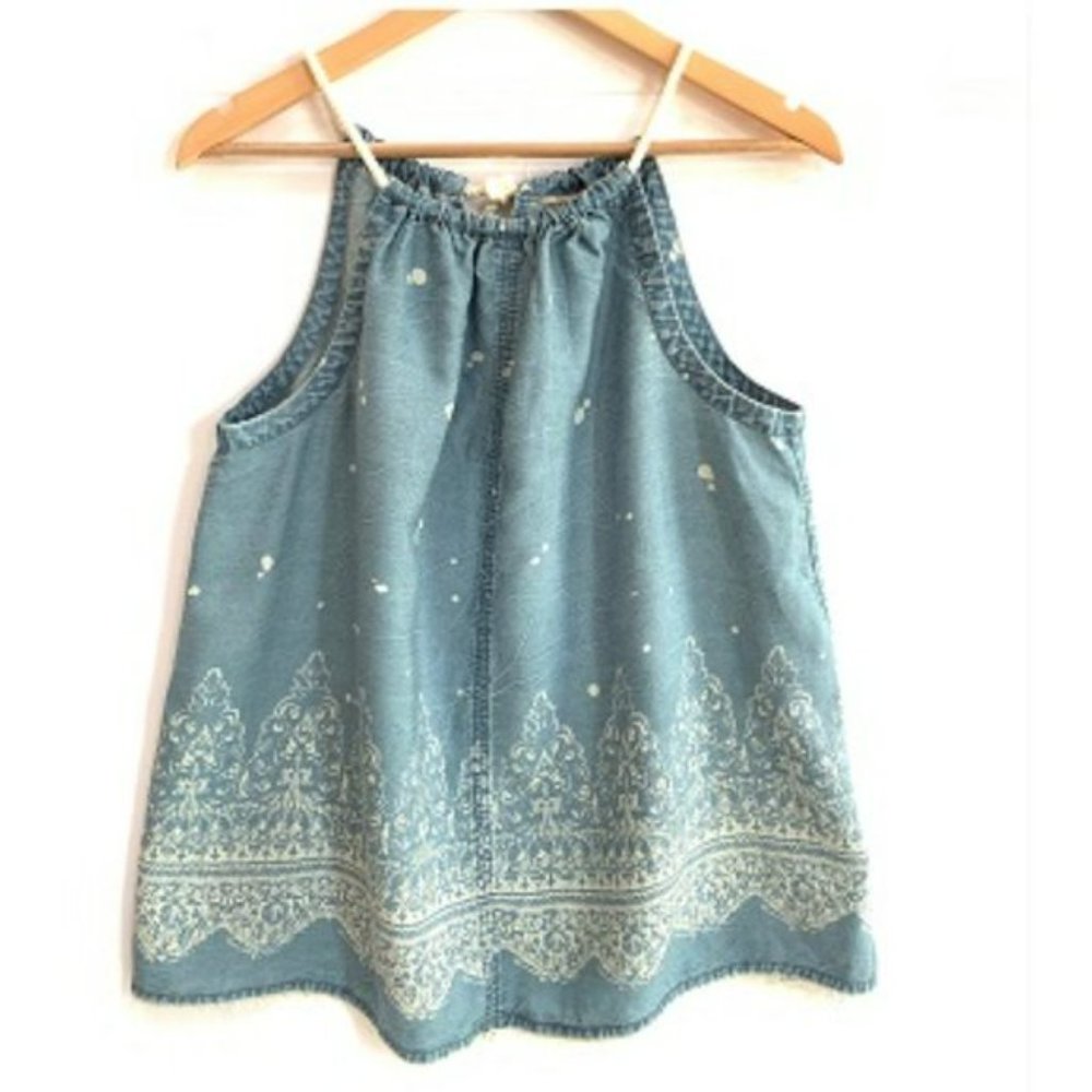 Holding Horses Chambray Tank Top